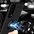 CaseUp Huawei P Smart 2021 Kılıf Finger Ring Holder Siyah 5